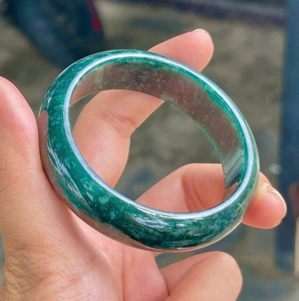 vòng tay cẩm thạch lam ngọc