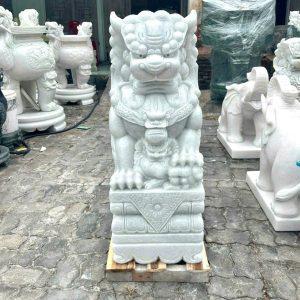 TƯỢNG LÂN ĐÁ TRẮNG