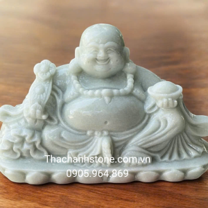 Di lặc ngồi đá trắng tự nhiên