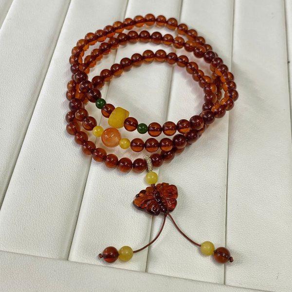 Chuỗi hổ phách mixx charm