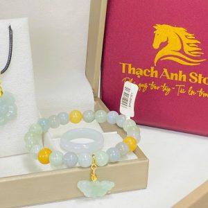 Set ngọc cẩm thạch Type A – Vẻ đẹp tinh khiết, biểu tượng phúc lộc vẹn toàn