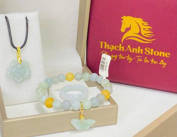 Set ngọc cẩm thạch Type A – Vẻ đẹp tinh khiết, biểu tượng phúc lộc vẹn toàn