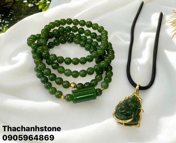 chuỗi ngọc bích mix lu thống