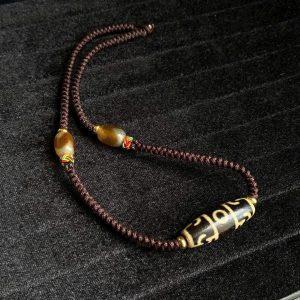 Cổ Dzi 3 Mắt Móng Rồng