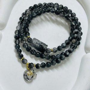 thạch anh tóc đen