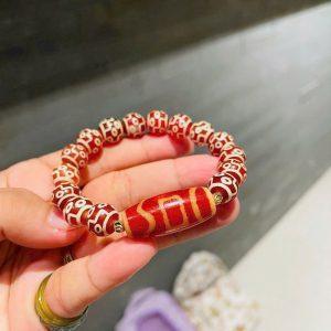 Dzi thiên địa mix vòng szi 9 mắt