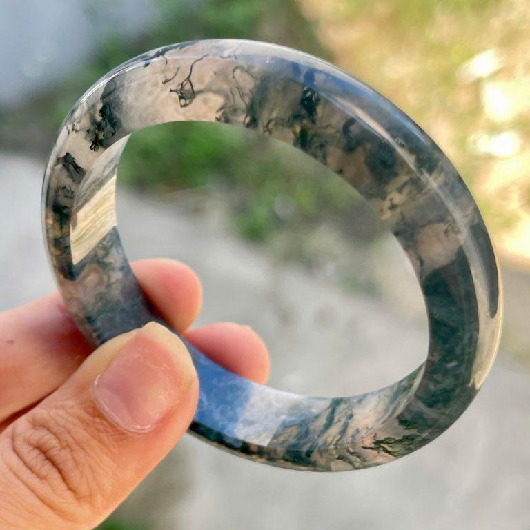 băng ngọc thủy tảo xanh rêu