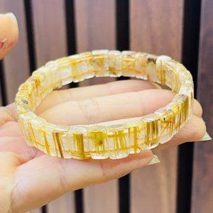 thạch anh tóc vàng