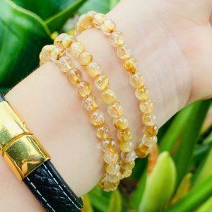 Chuỗi Thạch Anh Tóc Vàng 5.9mm