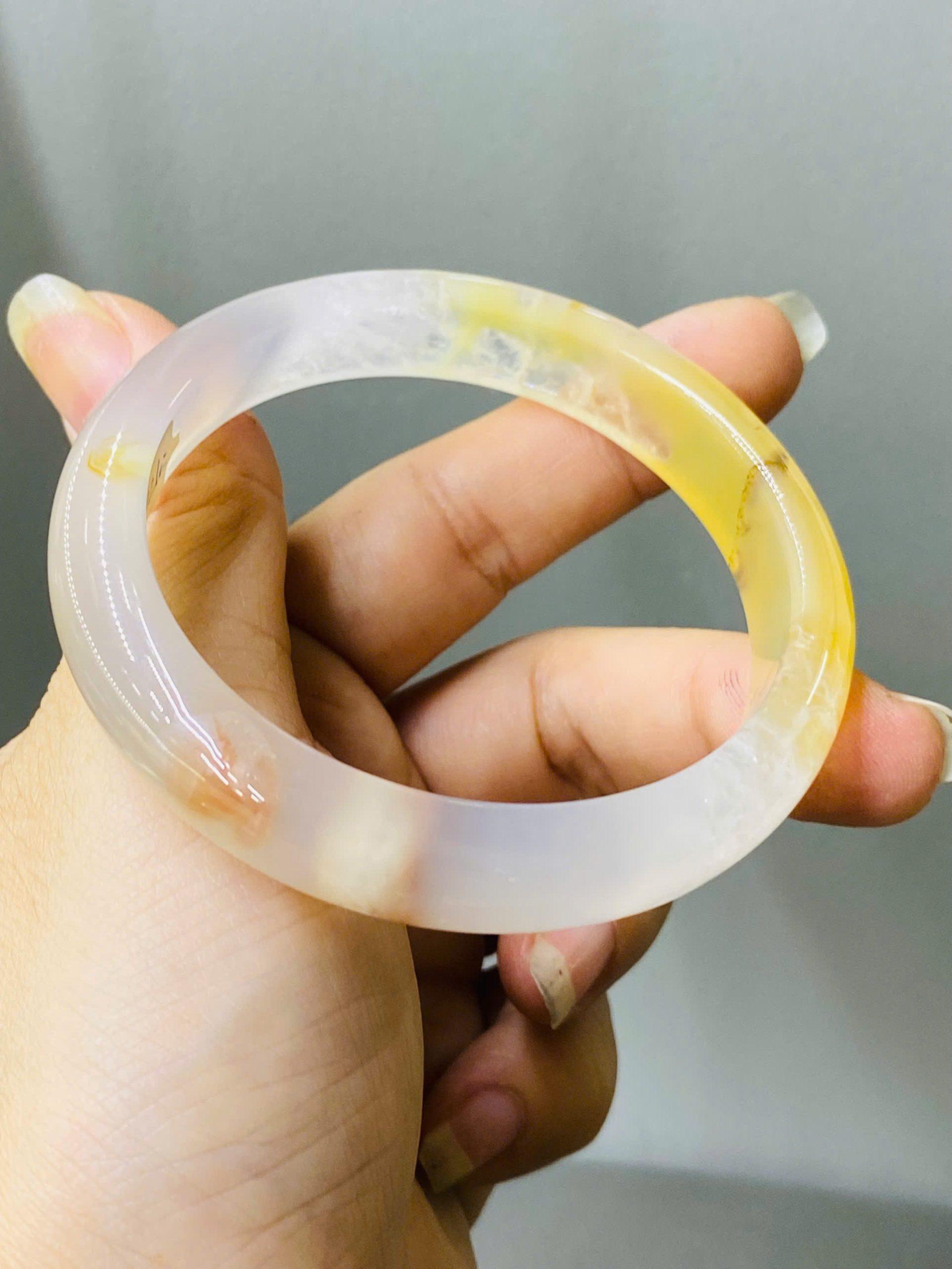 z7195104233396_40fac74264782dd2864f84679f009d0f Vòng Cẩm Thạch Liền Khối Đào Cộng Sinh Ưu Linh Vàng Size 56.3