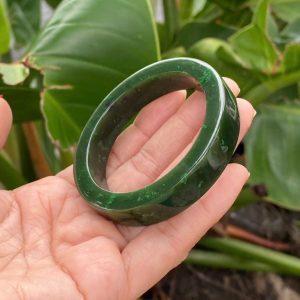 Vòng bảng vuông Ngọc Bích Canada – Size 50, bản 11.6li