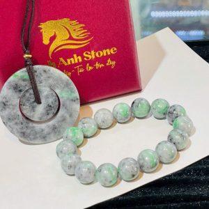 Giới thiệu Set Vòng Tay + Mặt Dây Gà Đen Điểm Lí 13.6mm