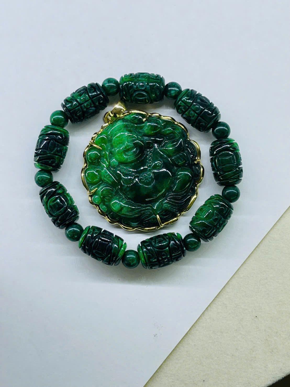 z7295243678725_c0dc77729a9d052e224d55082be564c2 Di Lặc Ngọc Sơn Thủy + Vòng Tay Lu Thống Chạm Kim Tiền