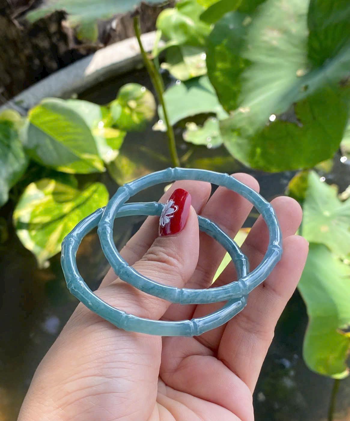 z7304386356079_bfefbdb8b3a1fc8a6092fd566e629e70 Vòng Trúc Lam Ngọc Type A – Biểu Tượng Bình An Và Thịnh Vượng