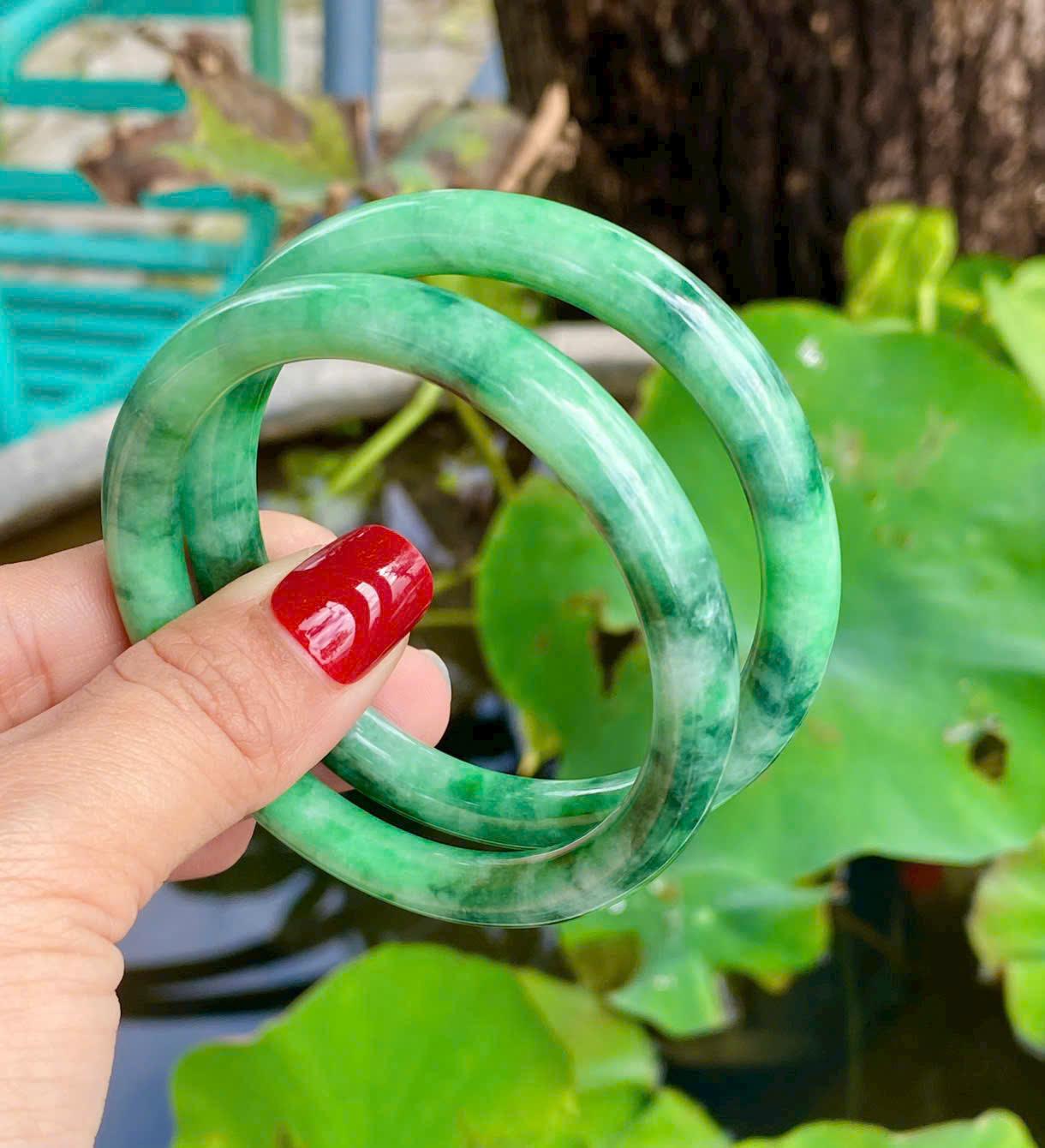 z7316132867064_29afbc7d3f5a67f12aaf2b0f9dcd8920 Cặp vòng ngọc cẩm thạch xanh táo_NCT016