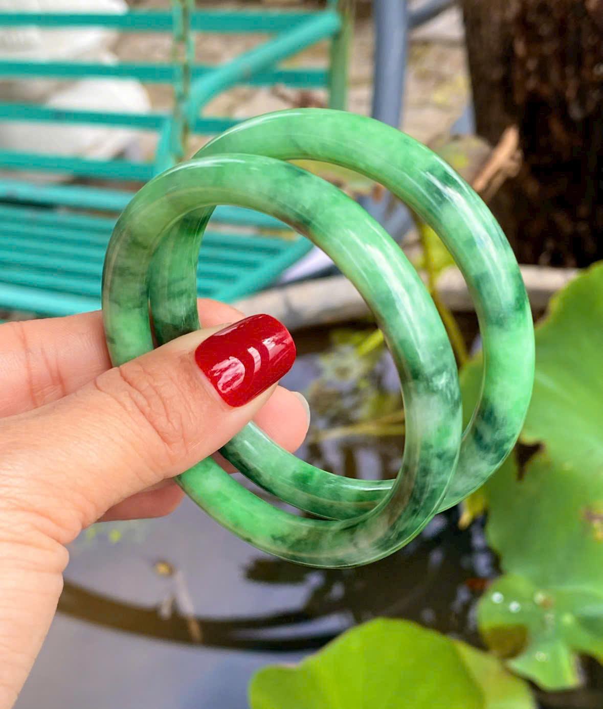 z7316132872810_dab82b8444f24c590f0620f5812168dd Cặp vòng ngọc cẩm thạch xanh táo_NCT016