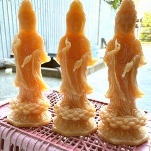 Tượng quan âm đứng 30cm