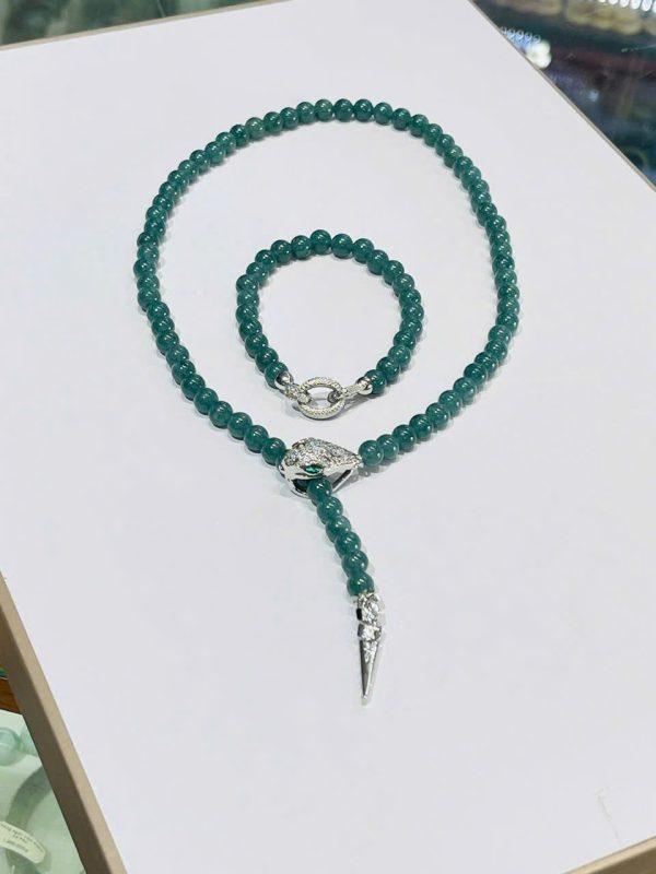 Set lam ngọc rắn Type A size 6.8li_LN19 - Thạch Anh Stone